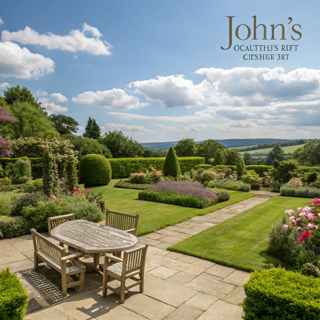 John's beautifully crafted garden set