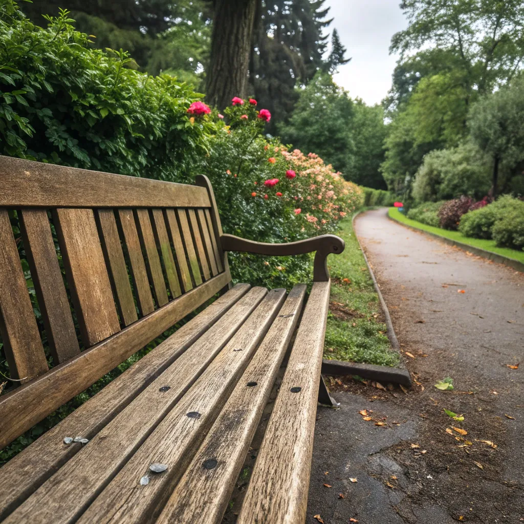 Wooden Bench